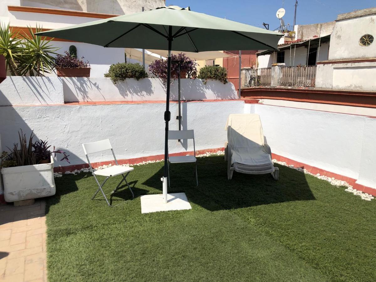 Precioso Apartamento Con Terraza Compartida Sevilha Exterior foto
